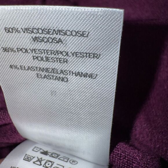 Lucky Brand Rich Purple Crew Neck Sweater Medium NWT #714 - Picture 6 of 6